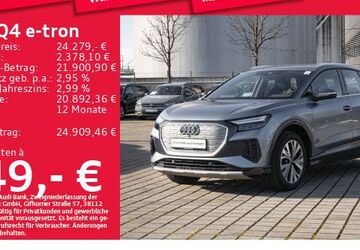 Audi Q4 e-tron 45.735 km 24.279 &euro; München 80935