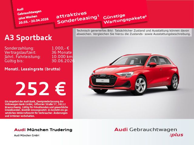 Audi A3 4.000 km 29.993 &euro; München 81825