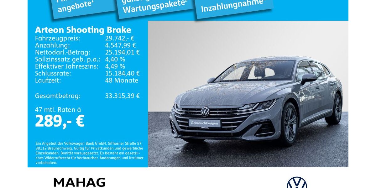 VW Arteon 31.539 km 29.742 &euro; Ottobrunn 85521
