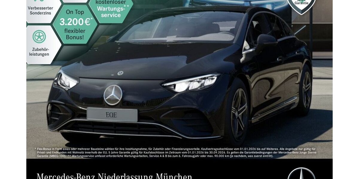 Mercedes-Benz EQE 42.724 km 55.990 &euro; München 80636