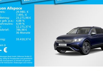 VW Tiguan Allspace 103.991 km 29.980 &euro; Dachau 85221