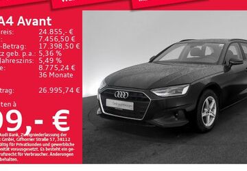 Audi A4 45.200 km 24.855 &euro; München 80935