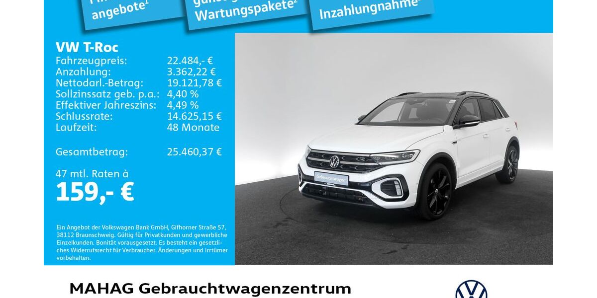 VW T-Roc 33.160 km 22.484 &euro; München 80935