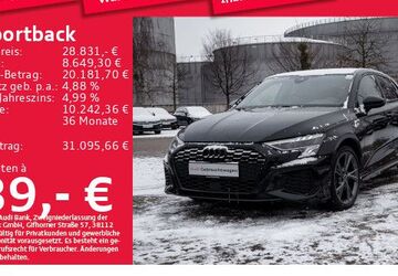 Audi A3 49.688 km 28.831 &euro; München 80935