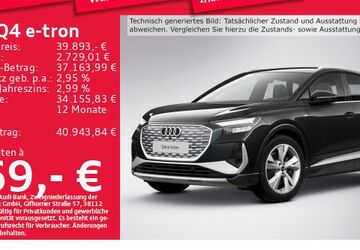 Audi Q4 e-tron 46.250 km 38.445 &euro; München 80935