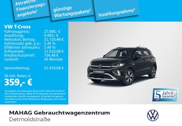 VW T-Cross 7.967 km 27.980 &euro; München 80935
