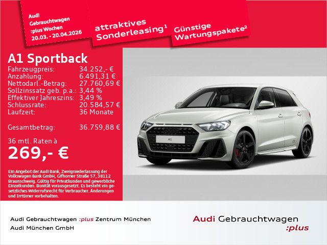 Audi A1 6.124 km 34.252 &euro; Eching 85386