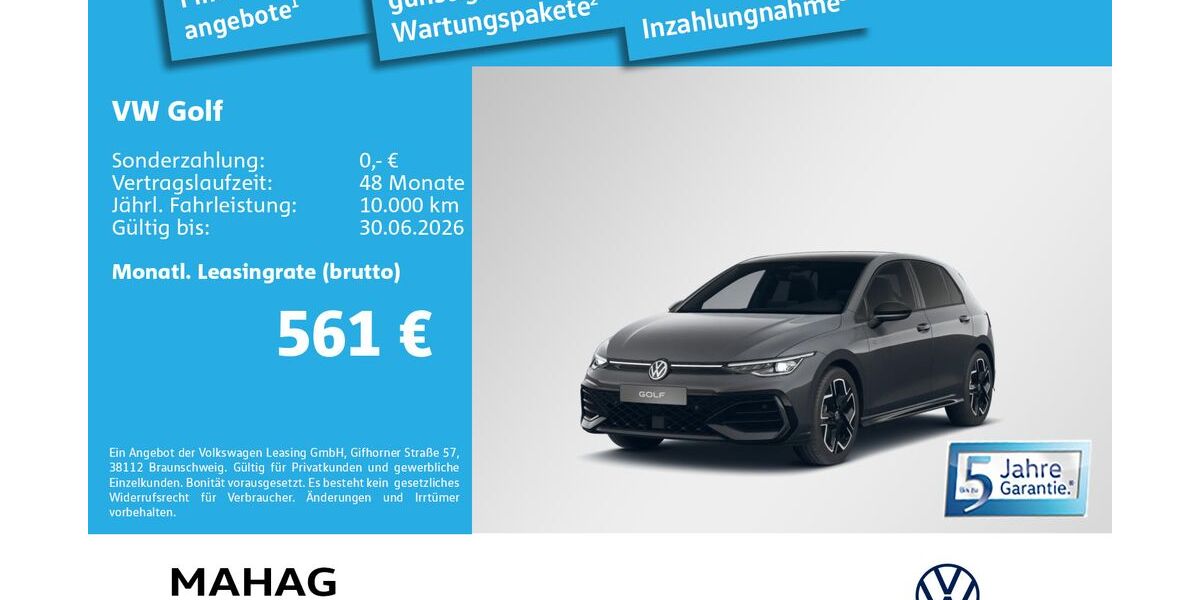VW Golf 3.000 km 45.390 &euro; München 81825
