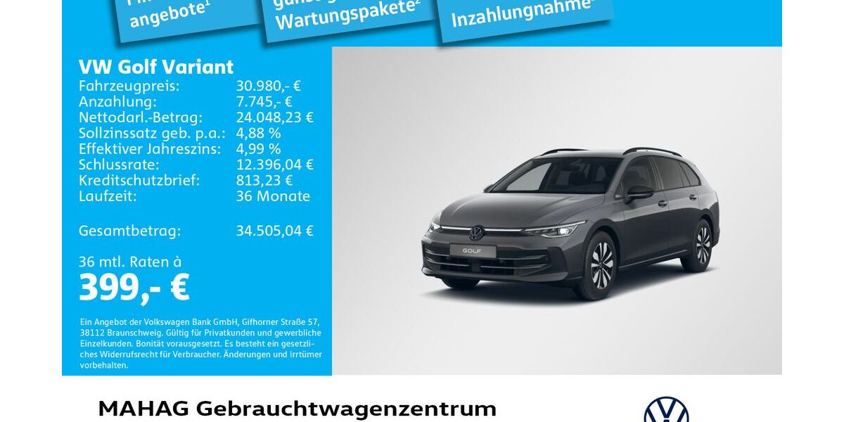 VW Golf 17.624 km 30.980 &euro; München 80935