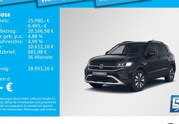 VW T-Cross 7.874 km 25.980 &euro; München 80935