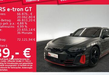 Audi RS e-tron GT 31.342 km 65.877 &euro; München 81825