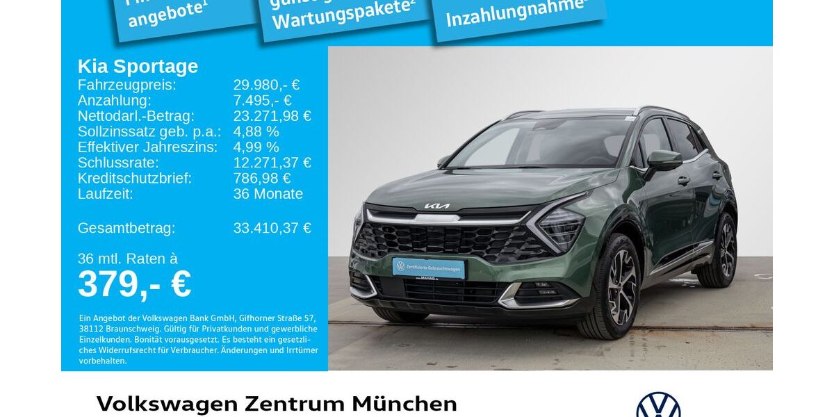 Kia Sportage 24.118 km 29.980 &euro; München 80687