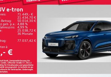 Audi Q6 e-tron 24.451 km 71.449 &euro; Eching 85386
