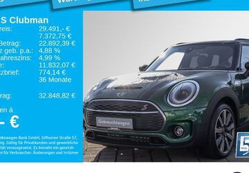 Mini Cooper S Clubman 17.497 km 28.982 &euro; Ottobrunn 85521
