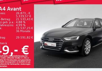 Audi A4 58.207 km 26.873 &euro; Eching 85386