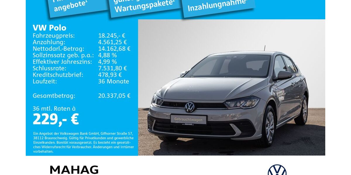 VW Polo 35.370 km 18.245 &euro; München 81825