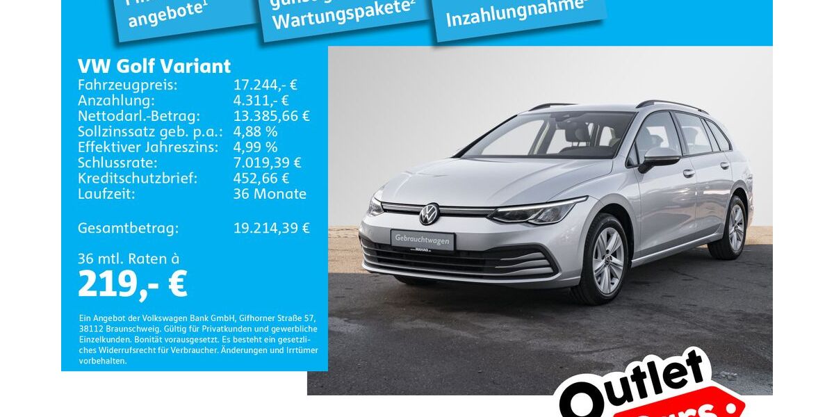 VW Golf 103.187 km 16.985 &euro; Dachau 85221