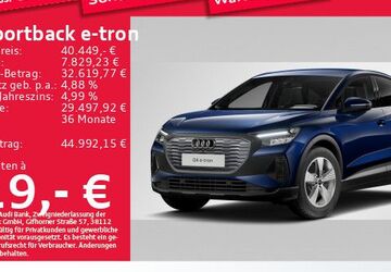 Audi Q4 e-tron 28.063 km 40.231 &euro; Eching 85386