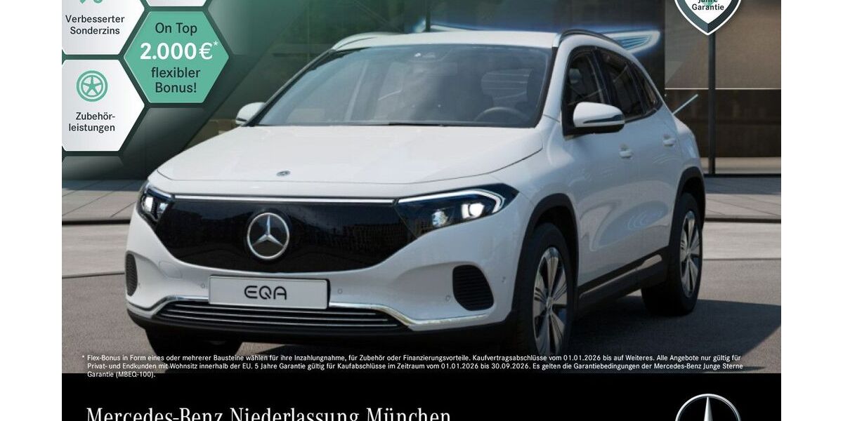 Mercedes-Benz EQA 9.889 km 35.690 &euro; München 80636