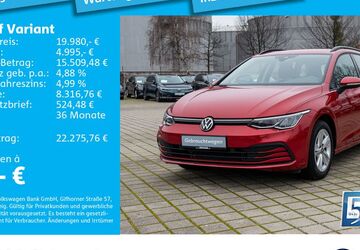 VW Golf 19.247 km 18.982 &euro; München 80935