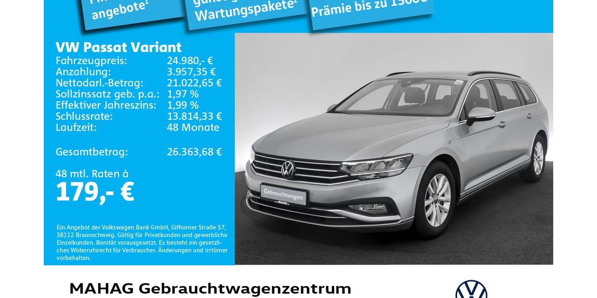 VW Passat Variant 64.864 km 24.980 &euro; München 80935