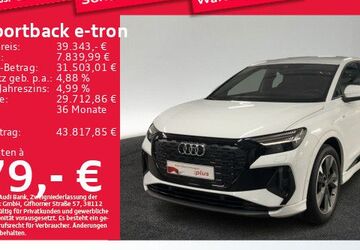 Audi Q4 e-tron 33.995 km 37.935 &euro; München 81825