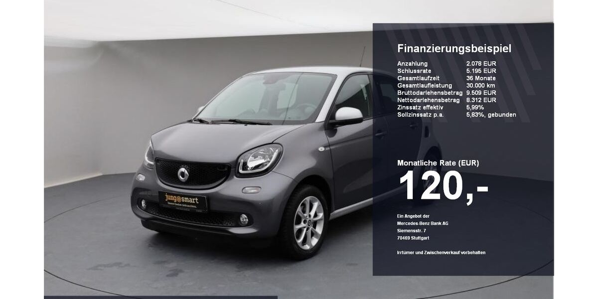 Smart ForFour 40.000 km 9.970 &euro; Ebersberg 85560