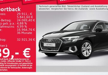 Audi A3 41.130 km 29.911 &euro; Eching 85386