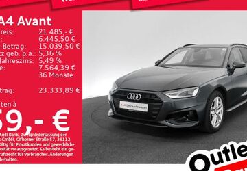 Audi A4 58.911 km 21.485 &euro; München 80935