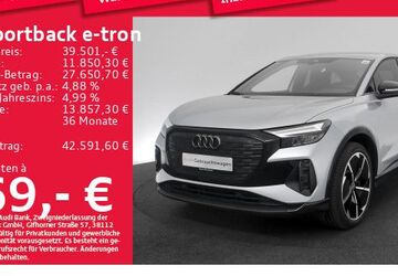 Audi Q4 e-tron 62.731 km 39.501 &euro; München 80935