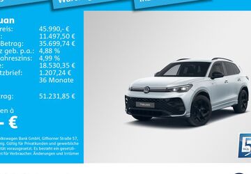 VW Tiguan 3.844 km 45.990 &euro; München 80935
