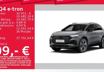 Audi Q4 e-tron 33.519 km 34.951 &euro; München 81825