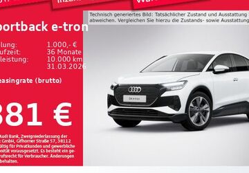 Audi Q4 e-tron 7.175 km 42.496 &euro; Eching 85386