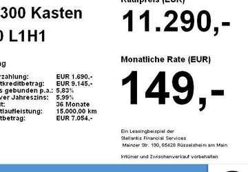 Nissan NV300 79.632 km 11.290 &euro; München 81673