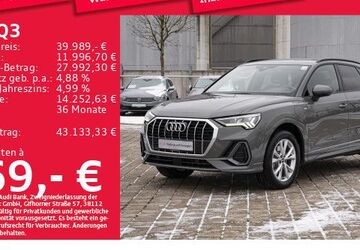 Audi Q3 15.812 km 37.962 &euro; München 80935