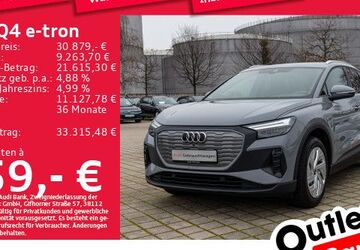 Audi Q4 e-tron 24.694 km 29.783 &euro; München 80935