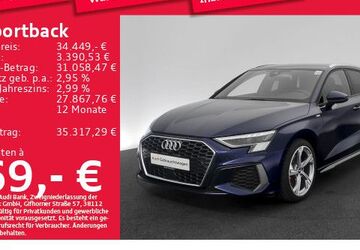 Audi A3 30.049 km 34.449 &euro; München 80935