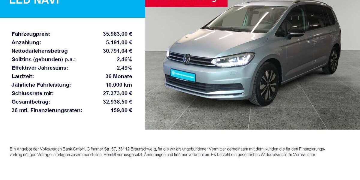 VW Touran 23.550 km 35.983 &euro; München 81476