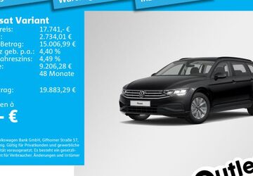 VW Passat Variant 130.708 km 17.473 &euro; Dachau 85221