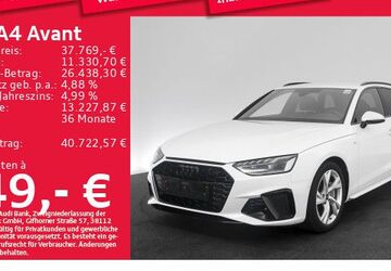 Audi A4 13.659 km 37.769 &euro; München 80935