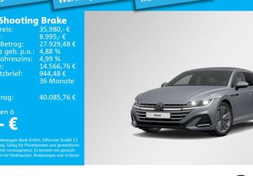 VW Arteon 27.634 km 35.980 &euro; Ottobrunn 85521