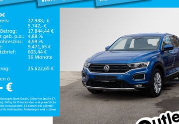 VW T-Roc 21.502 km 22.988 &euro; Dachau 85221