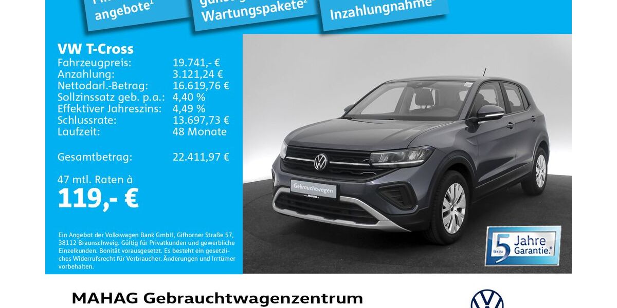 VW T-Cross 10.402 km 19.741 &euro; München 80935