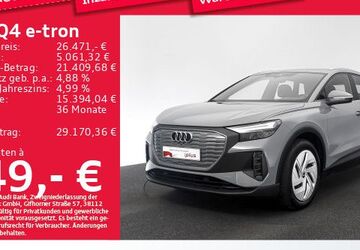 Audi Q4 e-tron 46.519 km 25.703 &euro; Eching 85386