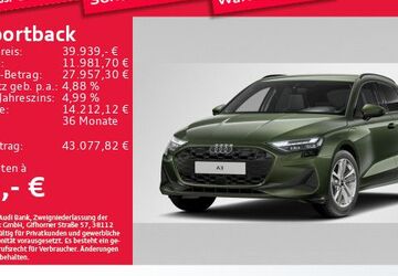 Audi A3 3.379 km 39.939 &euro; Eching 85386