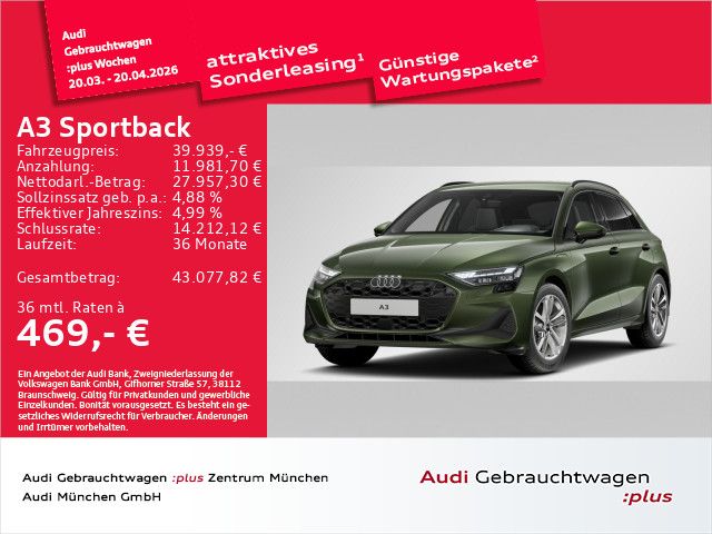 Audi A3 3.379 km 39.939 &euro; Eching 85386