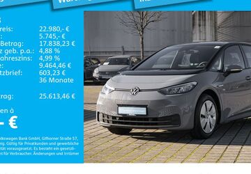 VW ID.3 30.904 km 21.993 &euro; München 80935