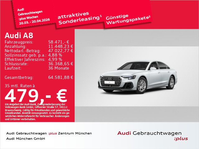 Audi A8 46.805 km 58.471 &euro; Eching 85386