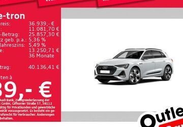 Audi e-tron 72.539 km 36.939 &euro; München 80935