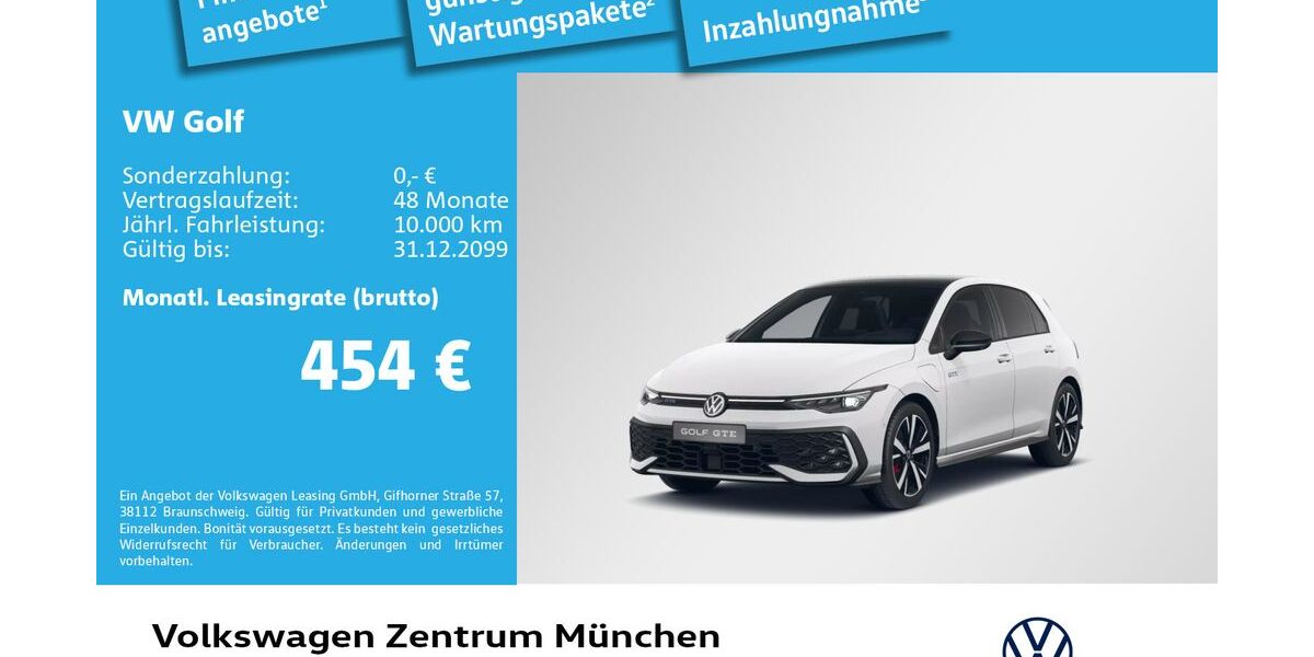 VW Golf 16.000 km 37.490 &euro; München 80687